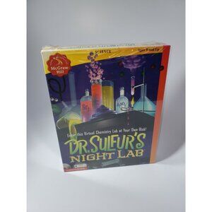 Dr. Sulfur's Night Lab PC Windows 95 CD-ROM Mcgraw Hill 1996 - Vintage Virtual